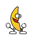 large dancing banana