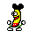 dancing banana